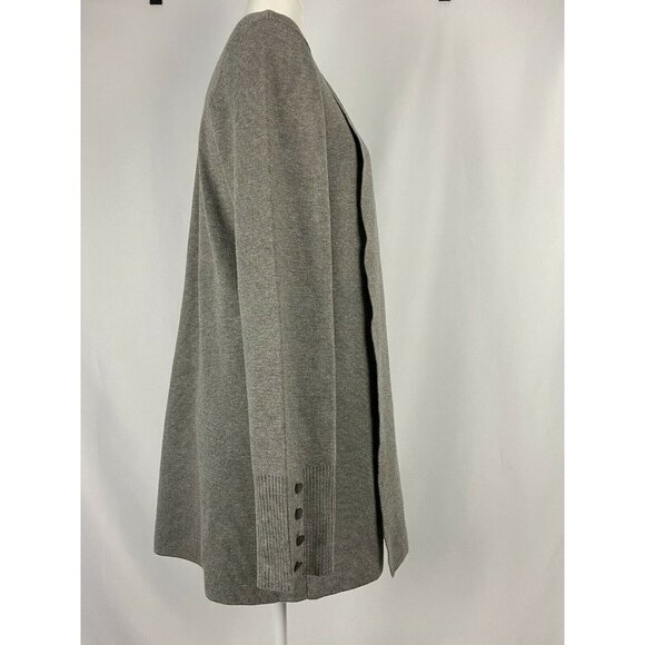 Cyrus rayon cardigan warm women gray size XL Gran/heath Color - Picture 3 of 5